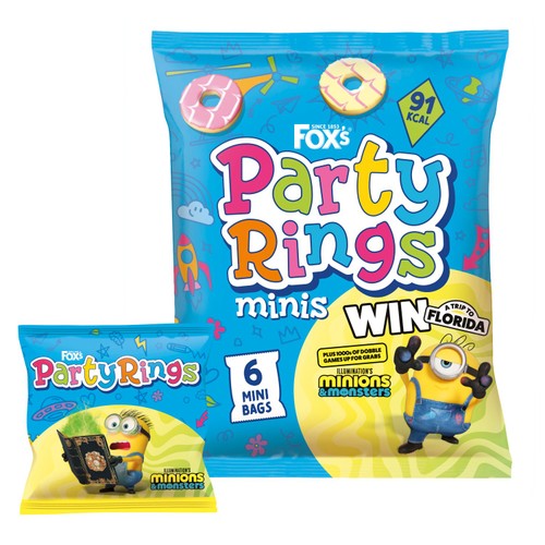 FOXS PARTY RING MINIS 6PK